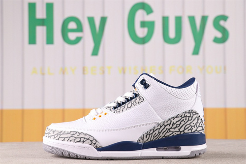 US$44 Air Jordan 3  Wizards” CT8532-148 Size 36-46