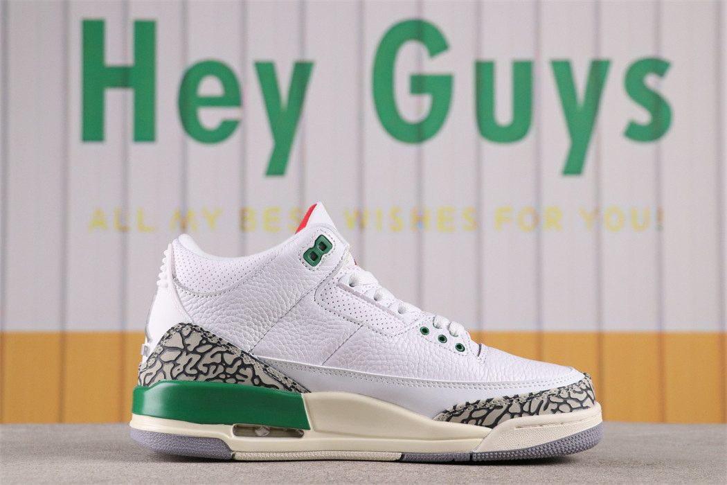 US$48 Air Jordan 3 Lucky Green CK9246-136 Size 36-46