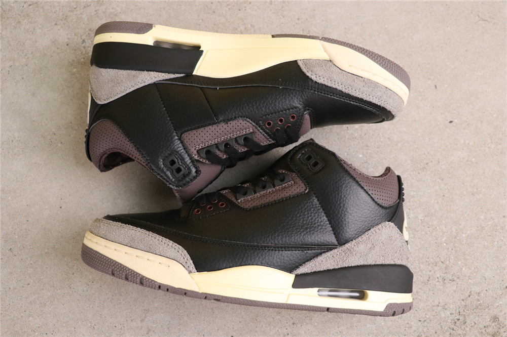 US$53 Air Jordan A Ma Manière x Air Jordan 3 Black FZ4811-001 黑紫 Size 40-47.5 (40 40.5 41 42 42.5 4