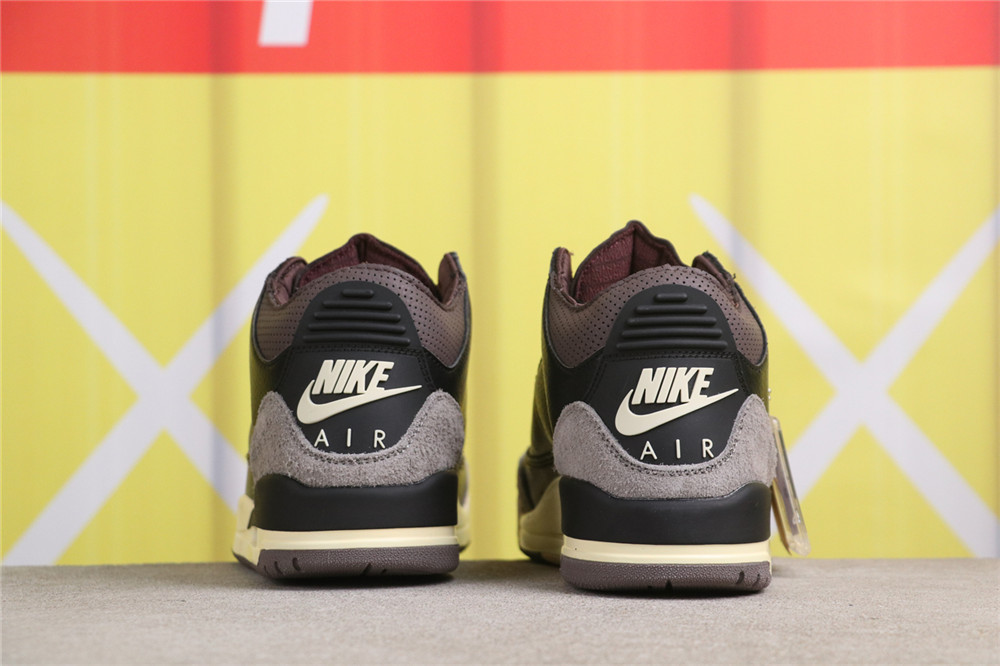 US$53 Air Jordan A Ma Manière x Air Jordan 3 Black FZ4811-001 黑紫 Size 40-47.5 (40 40.5 41 42 42.5 4