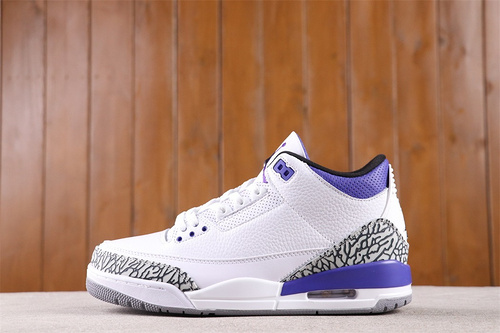 US$57 Air Jordan 3 Dark Iris CT8532-105 Size 36-47.5