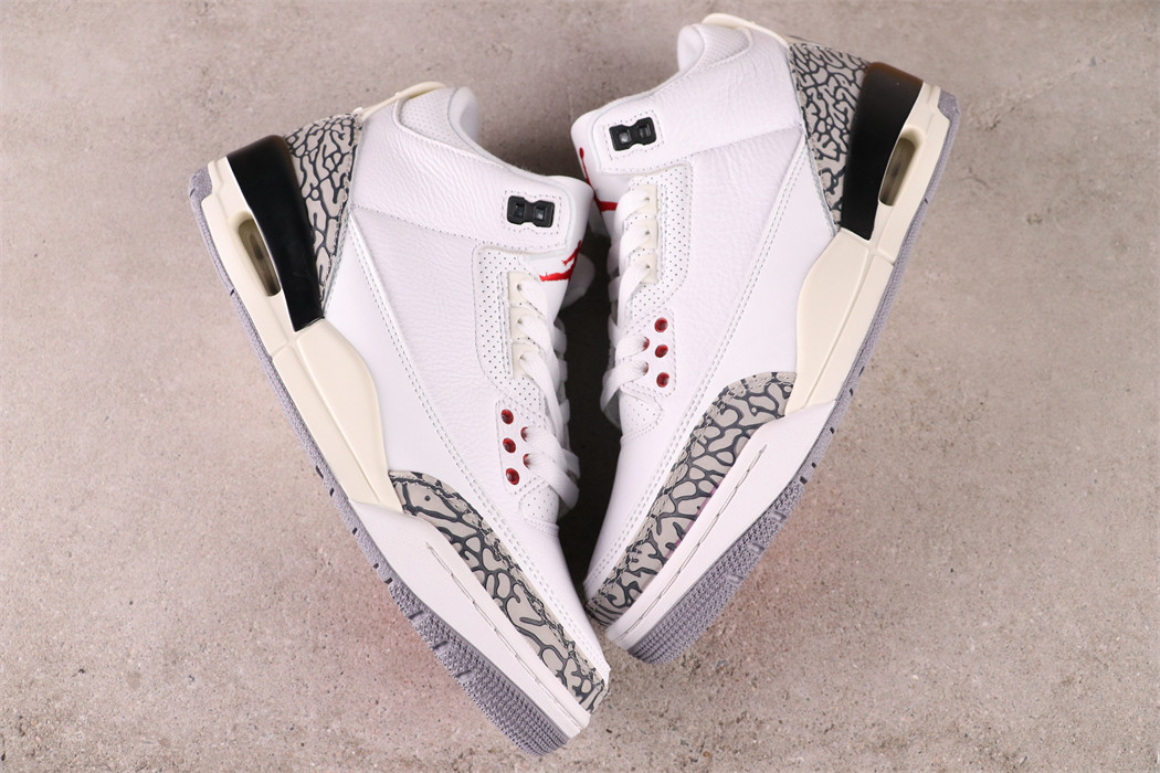 US$57 Air Jordan 3 White Cement Sku DN3707-100 Size 35.5-47.5