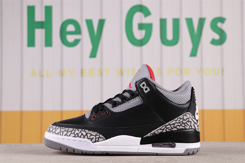 US$75 Air Jordan 3 OG Black Cement 854262-001 Size 40-47.5