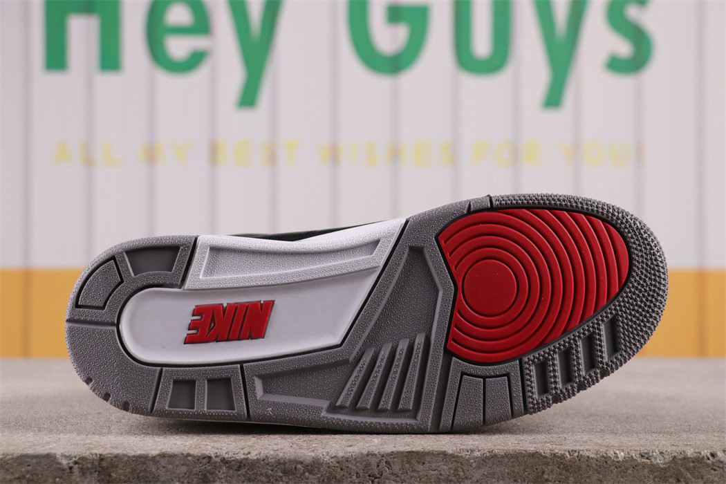US$75 Air Jordan 3 OG Black Cement 854262-001 Size 40-47.5