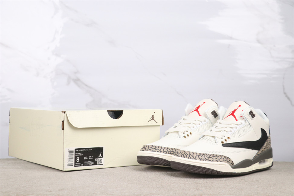 ????USD$29 Air Jordan 3 Retro Hide And Sneak    Style：136064-168