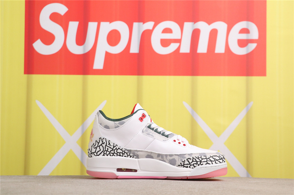 USD$40 Air Jordan 3 Wings HM6993-100 花卉 Size 36-46 (36 36.5 37.538 38.5 39 40 40.5 41 42 42.5 43 44