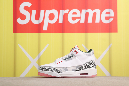 USD$40 Air Jordan 3 Wings HM6993-100 花卉 Size 36-46 (36 36.5 37.538 38.5 39 40 40.5 41 42 42.5 43 44