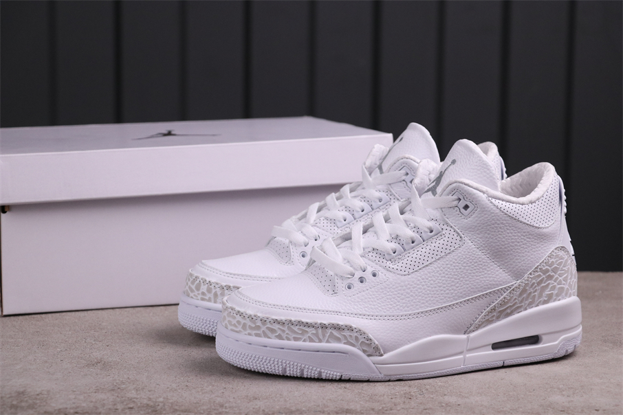 100USD Air Jordan 3 136064-111 Size 40-47.5 us7-us13