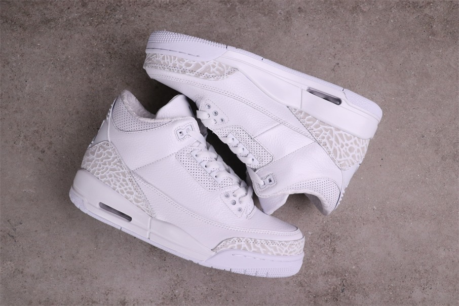 100USD Air Jordan 3 136064-111 Size 40-47.5 us7-us13