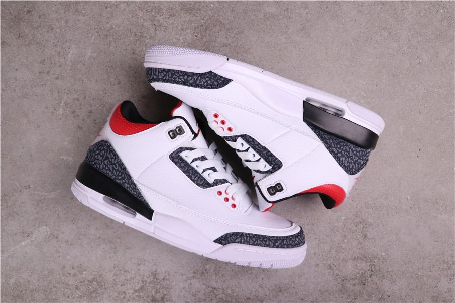 33USD AJ3 Air Jordan 3 SE DNM Fire Red CZ6431-100 Size 36-45