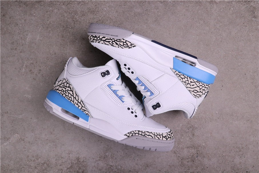 33USD AJ3 Air Jordan 3 True Blue CT8532-104 Size 36-45