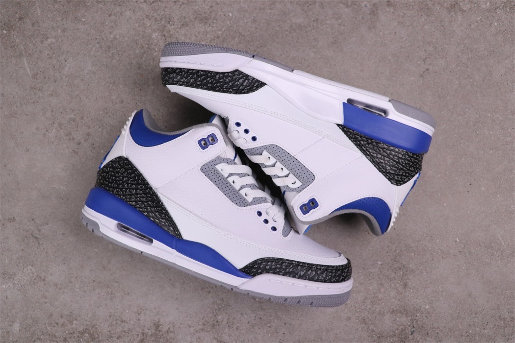 33USD Air Jordan 3 True Blue CT8532-145 SIZE 36-46