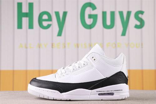 33USD Fragment Design x Air Jordan 3 DA3595-100 36-47.5