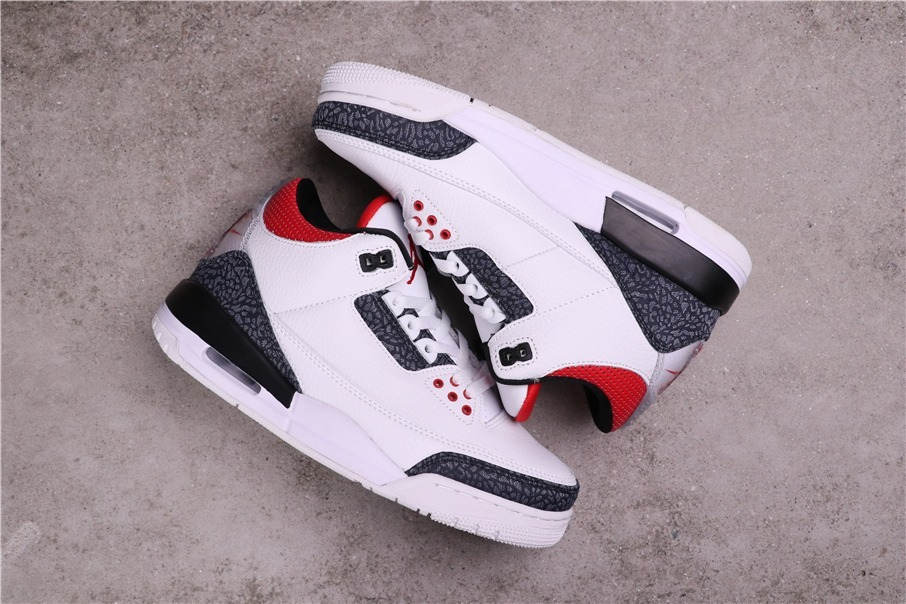 36USD Air Jordan 3 SE DNM“ Fire Red”CZ6431-10036-47.5