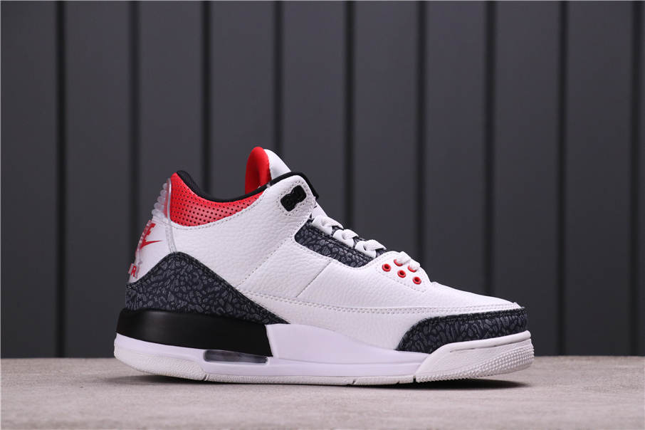 36USD Air Jordan 3 SE DNM“ Fire Red”CZ6431-10036-47.5