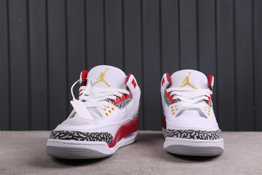 40USD Air Jordan 3 Cardinal Red CT8532-126 SIZE 36-45