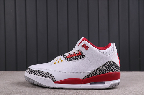 40USD Air Jordan 3 Cardinal Red CT8532-126 SIZE 36-45