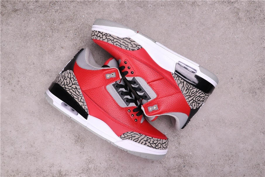 40USD Air Jordan 3“Red Cement”CK5692-600 40.5-47.5