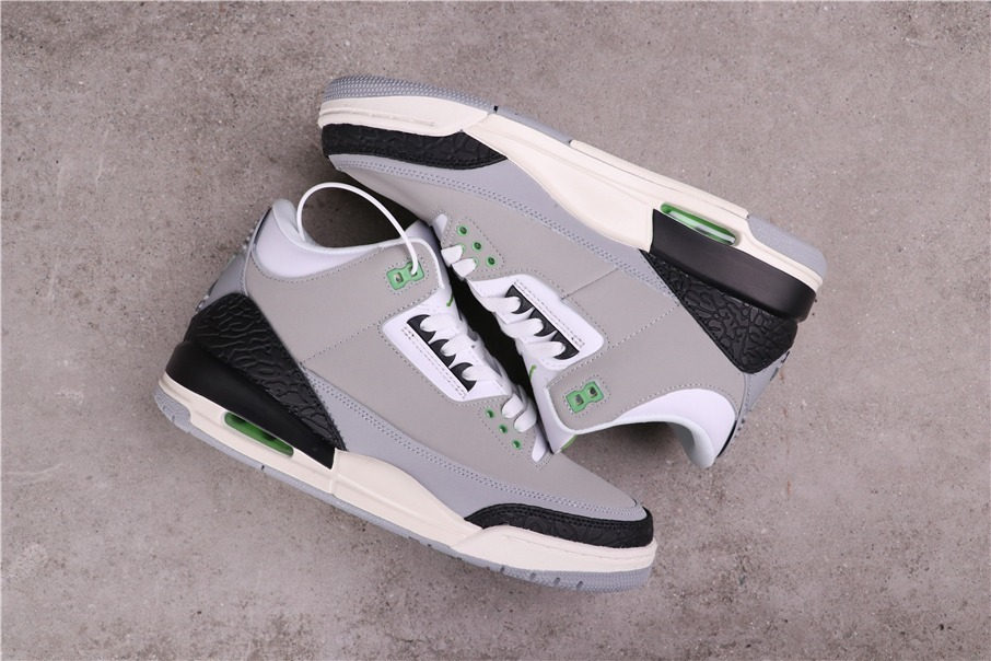 44USD AJ3 Fragment Design x Air Jordan 3 136064-006 Size 36-46