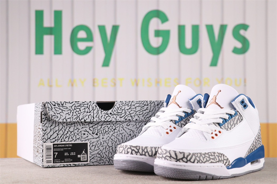 44USD Air Jordan 3 CT8532-148 36-47.5