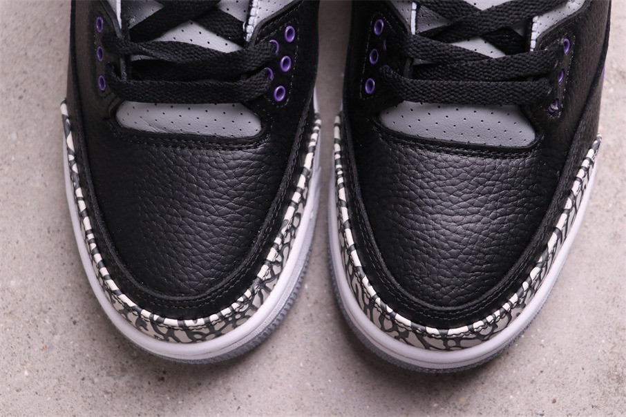 44USD Air Jordan 3 Court Purple CT8532-050 Size 36-46