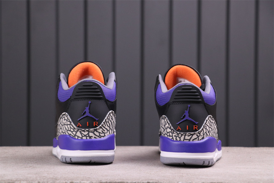 44USD Air Jordan 3 Court Purple CT8532-050 Size 36-46