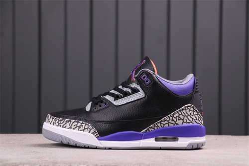 44USD Air Jordan 3 Court Purple CT8532-050 Size 36-46