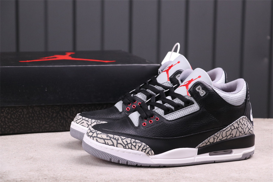 44USDAir Jordan 3 OG Black Cement 854262-001 Size 36-46