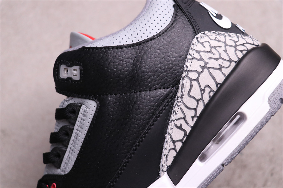 44USDAir Jordan 3 OG Black Cement 854262-001 Size 36-46