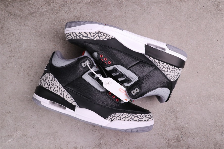 44USDAir Jordan 3 OG Black Cement 854262-001 Size 36-46