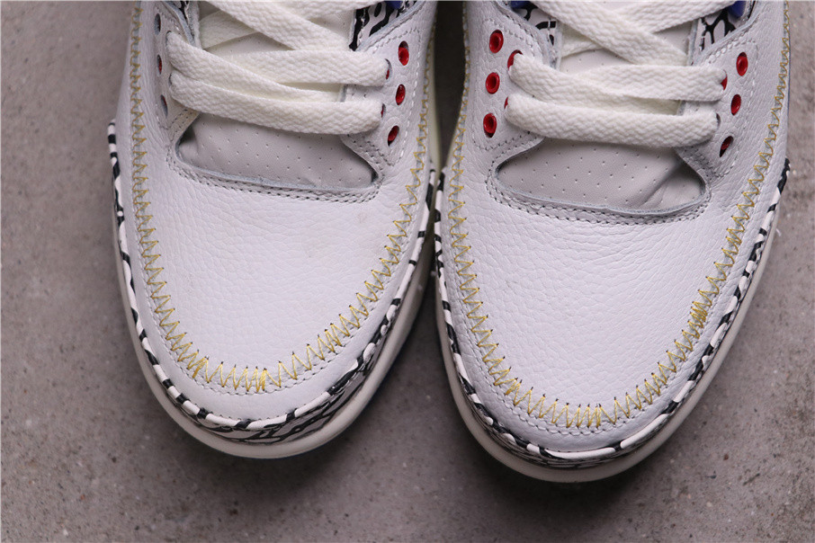 49USD Fragment Design x Air Jordan 3 DH3434-112 EU Size(36-45) US Size(W5.5-M11)