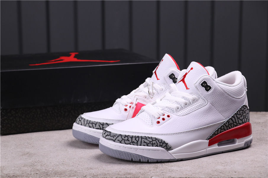 53USD Air Jordan 3 SE DNM Fire Red 136064-116 36-46