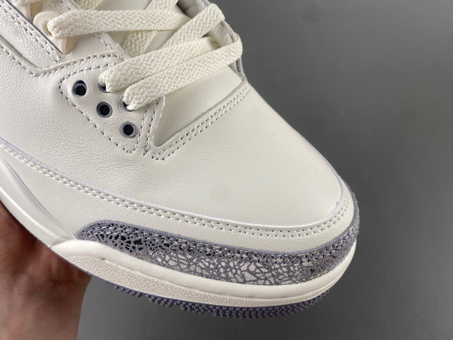65USD Air Jordan 3 “Sail/Metallic Silver” CK9246-100 EU SIZE 36-47.5