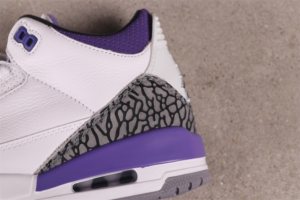 $75 Air Jordan 3 Dark Iris CT8532-105 Size 40-47.5