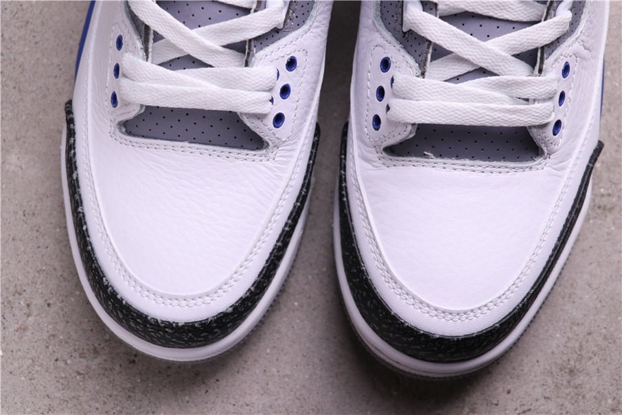 76USD AJ3 Air Jordan 3True BlueCT8532-145 Size 40-47