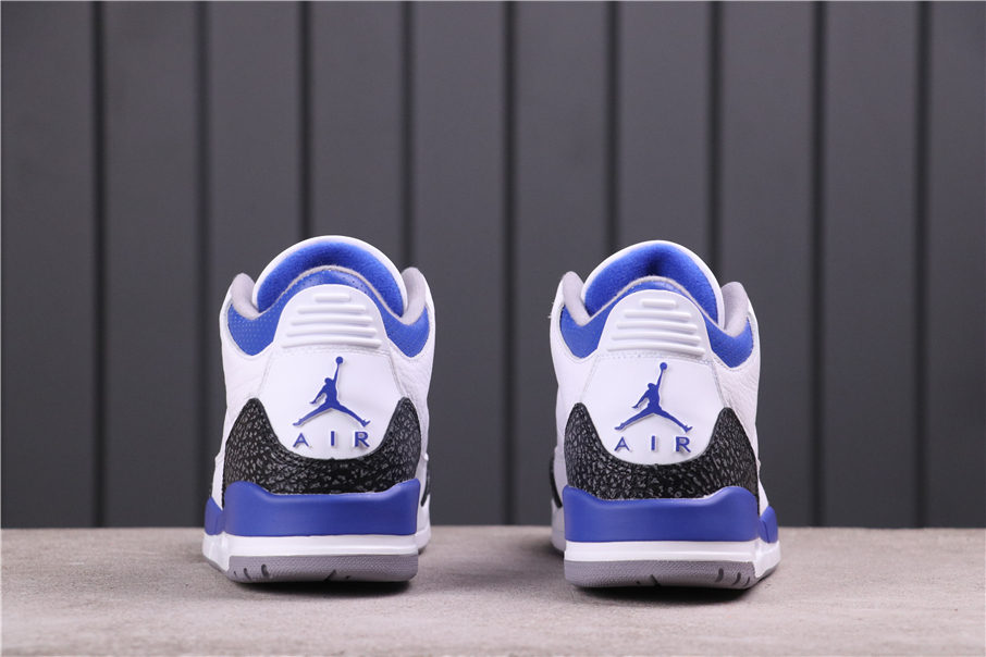 76USD AJ3 Air Jordan 3True BlueCT8532-145 Size 40-47