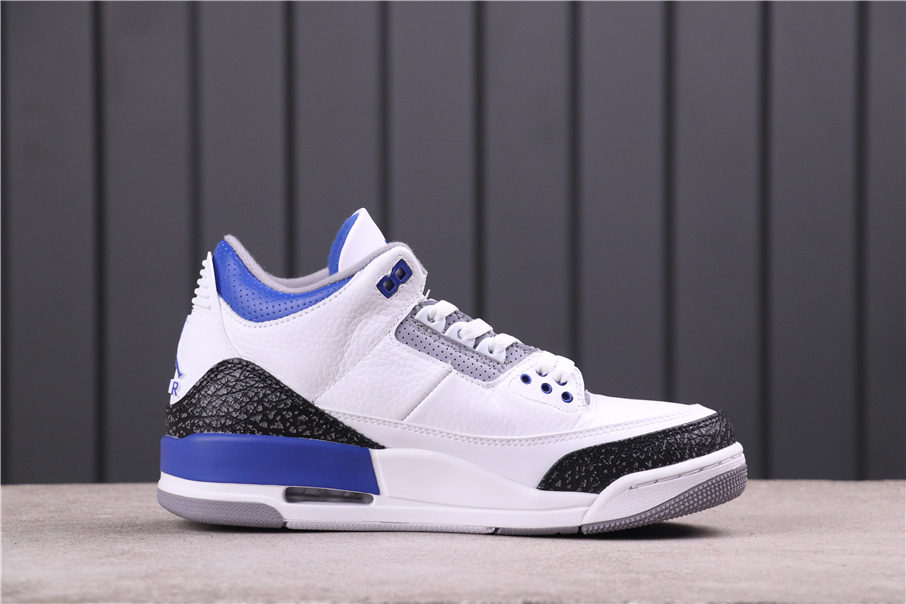 76USD AJ3 Air Jordan 3True BlueCT8532-145 Size 40-47