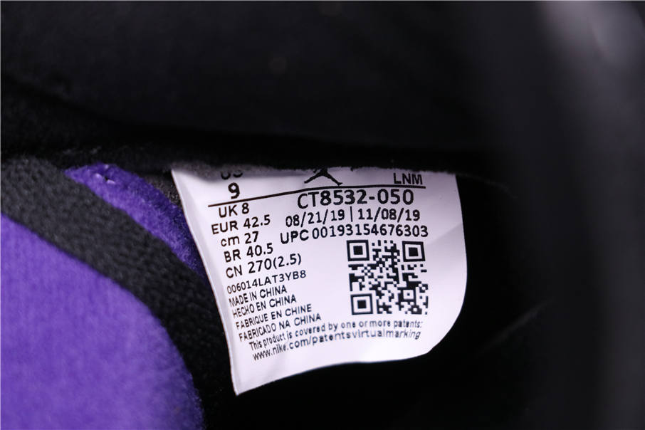 76USD Air Jordan 3 Court Purple CT8532-050 40-47.5