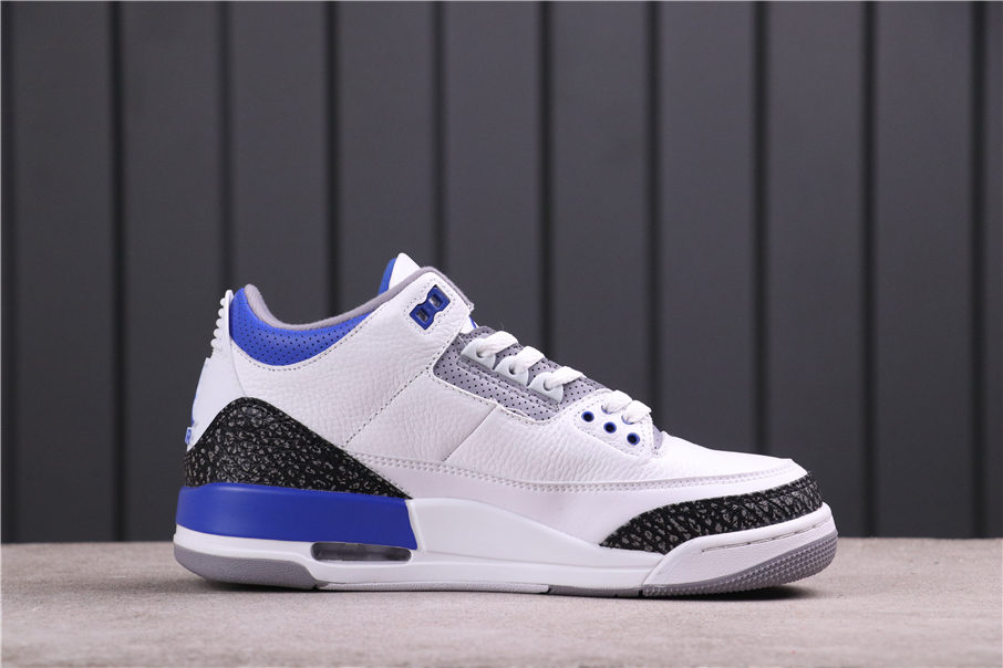 78USD AJ3 Air Jordan 3 True Blue CT8532-145 Size 40-47