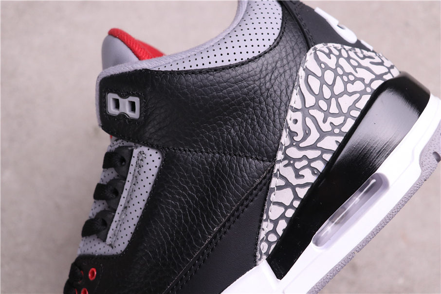84USD AJ3 Air Jordan 3 OGBlack Cement854262-001 Size 40-47
