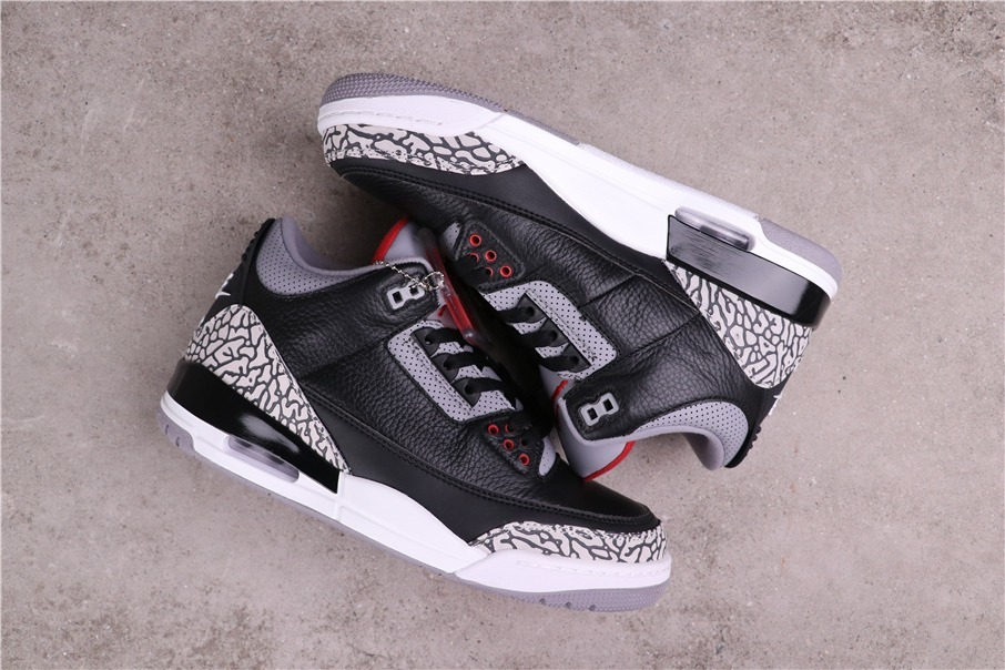 84USD AJ3 Air Jordan 3 OGBlack Cement854262-001 Size 40-47