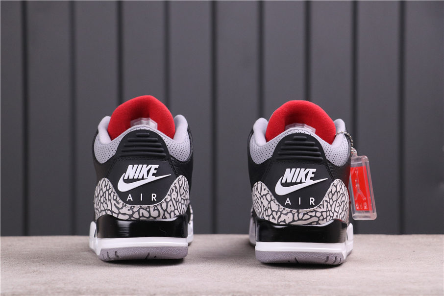 84USD AJ3 Air Jordan 3 OGBlack Cement854262-001 Size 40-47