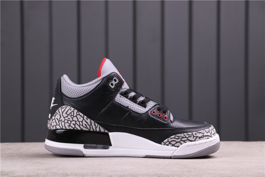84USD AJ3 Air Jordan 3 OGBlack Cement854262-001 Size 40-47