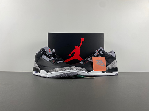 86USD M版 Air Jordan 3 OG “Black Cement” DN3707-010 Mens US SIZE 7-13 EU 40-47.5