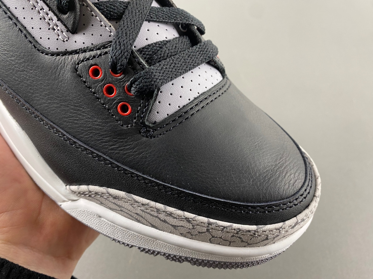 86USD M版 Air Jordan 3 OG “Black Cement” DN3707-010 Mens US SIZE 7-13 EU 40-47.5