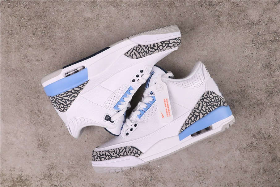 89USD Air Jordan 3 True Blue CT8532-104 40-47.5