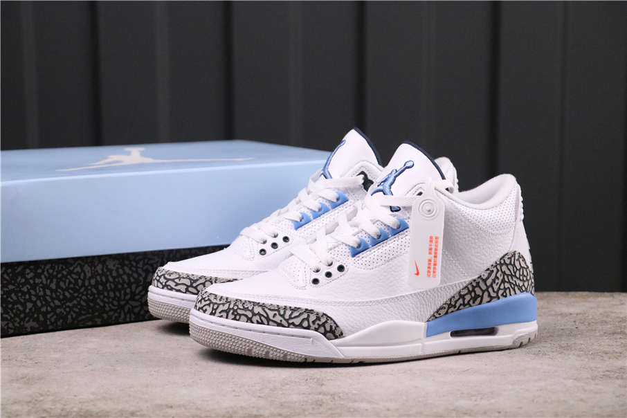 89USD Air Jordan 3 True Blue CT8532-104 40-47.5