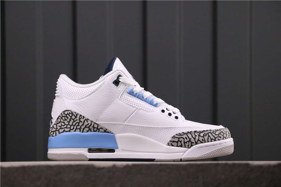 89USD Air Jordan 3 True Blue CT8532-104 40-47.5