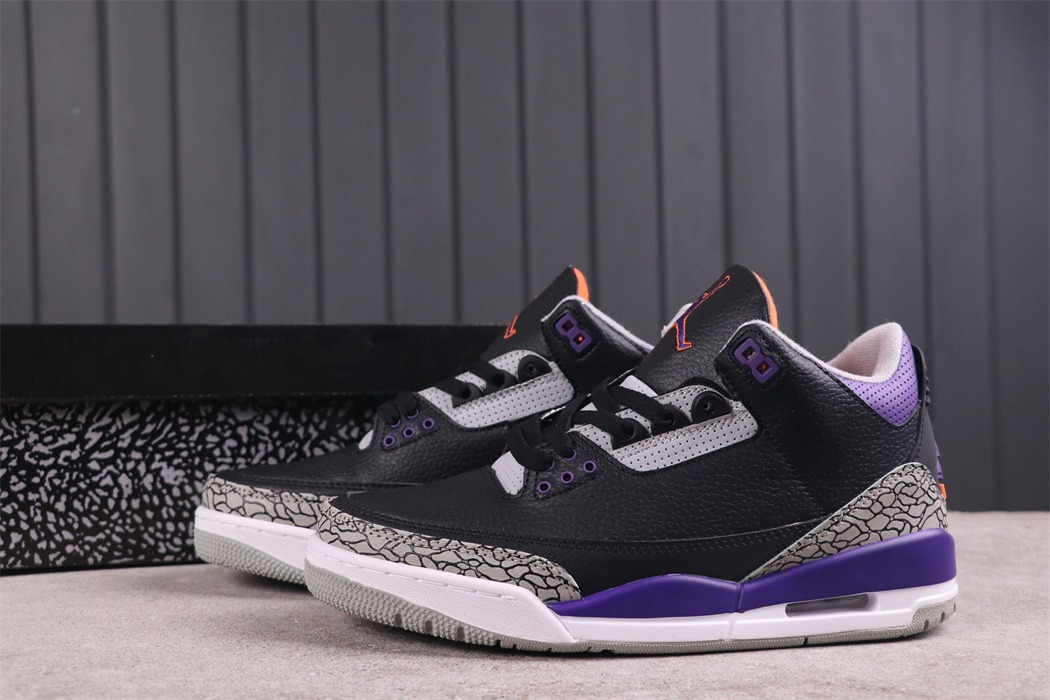 US$27 Air Jordan 3 Court Purple AQ3835-160 Size 36-46