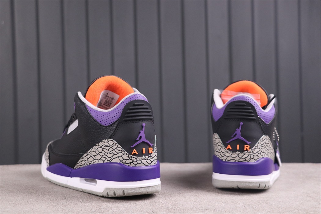 US$27 Air Jordan 3 Court Purple AQ3835-160 Size 36-46